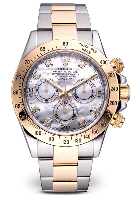 rolex daytona mop diamond dial.